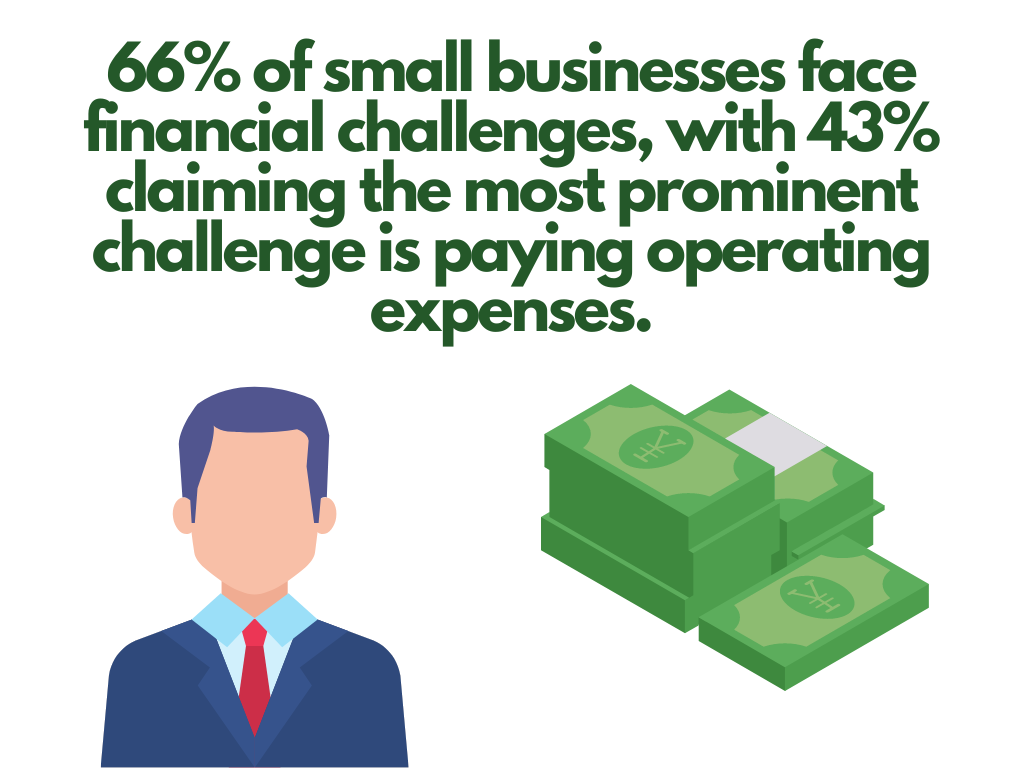 small businesses financial challenges