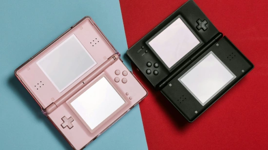 Dropshipping Gaming Business Name Ideas - A pink and black Nintendo DS